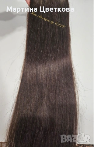 Европейска естествена коса, снимка 4 - Аксесоари за коса - 53113624