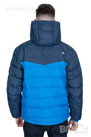 Trespass, Непромокаемо зимно яке Oskar с вата и качулка, Тъмносин- XS и S , снимка 2 - Якета - 50457214