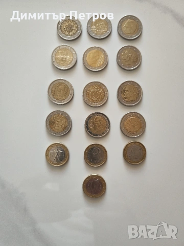 евро монети 