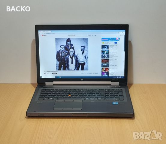Лаптоп HP Workstation EliteBook 8770W / I5-3360м