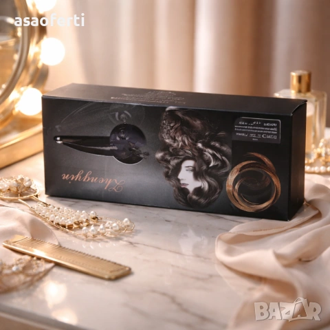 Автоматична маша за къдрене Zhengyin Perfect Curl – Керамична технология, снимка 4 - Маши за коса - 53384344