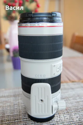 Обектив Canon 70-200 2.8 ii USM, снимка 9 - Обективи и филтри - 48625127