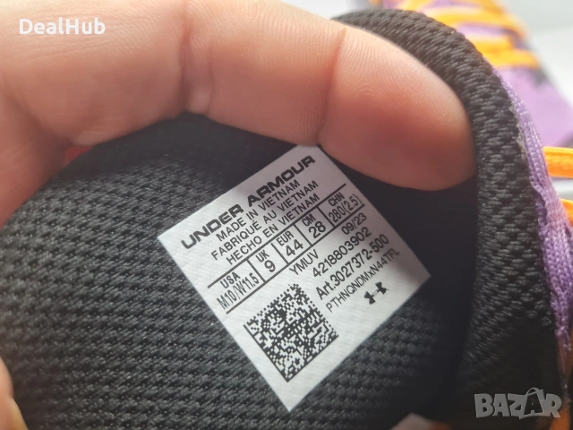 Кецове Under Armour Curry Spawn Чисто нови с кутия., снимка 5 - Кецове - 54182831