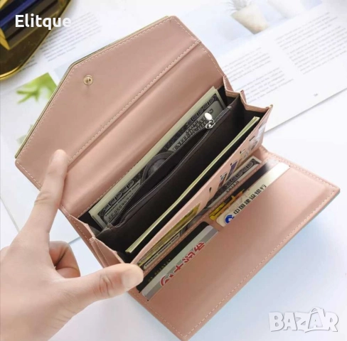 Дамски кожен портфейл, плик , клъч, снимка 4 - Портфейли, портмонета - 52854906