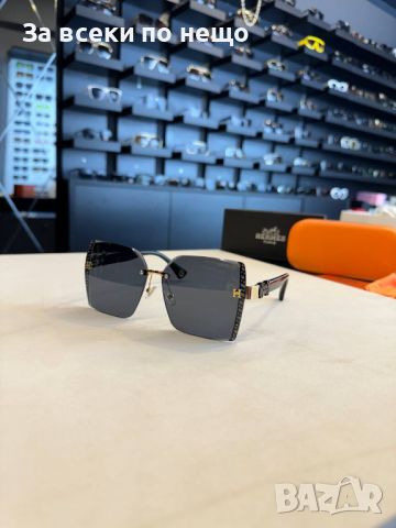 Слънчеви очила с UV400 защита с черен обикновен калъф Hermes Код D86 - Различни цветове, снимка 2 - Слънчеви и диоптрични очила - 46404705