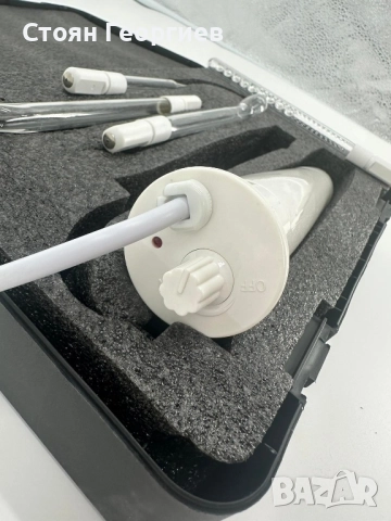 Високочестотен уред за лице с 6 неонови и аргонови пръчици Укрепва кожата, снимка 2 - Други стоки за дома - 52566448