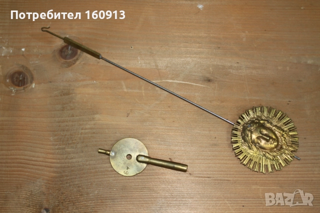 Оригинален античен австрийски стенен часовник с позлатена рамка., снимка 15 - Антикварни и старинни предмети - 51455435