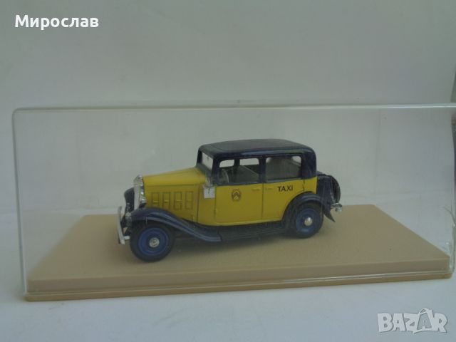 1:43 ELIGOR CITROEN ROSALIE ТАКСИ ИГРАЧКА КОЛИЧКА МОДЕЛ, снимка 1 - Колекции - 45993468