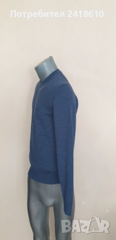 Lacoste Wool  /  Knit Mens Size 3 - S  НОВО! ОРИГИНАЛ! Mъжки Пуловер, снимка 8 - Пуловери - 52151341