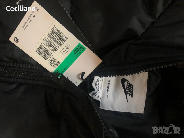 Оригинално дамско яке Nike Therma-Fit -XL-оверсайз(уголемено), снимка 12 - Якета - 53409081