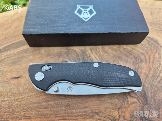 Сгъваем нож Shirogorov Tabargan  100NS,SH205, снимка 3 - Ножове - 51061132