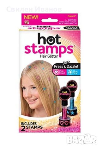 Печати за коса Hot stamps TV721, снимка 5 - Продукти за коса - 45669494