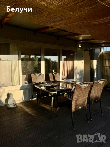 Бунгала на брега на морето Гърция Неа Перамос, снимка 4 - Почивки в Гърция - 51686925