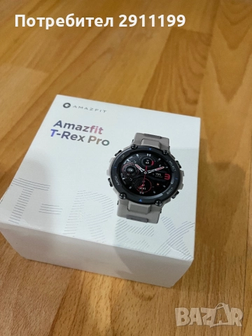Часовник Amazfit T-Rex Pro, снимка 10 - Смарт часовници - 52428463