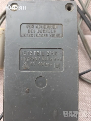 Захранване Unitra zatra ZMK-1 ,9V /400 mA 