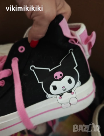 Маратонки кецове Kuromi Melody Bershka, снимка 7 - Маратонки - 53576191