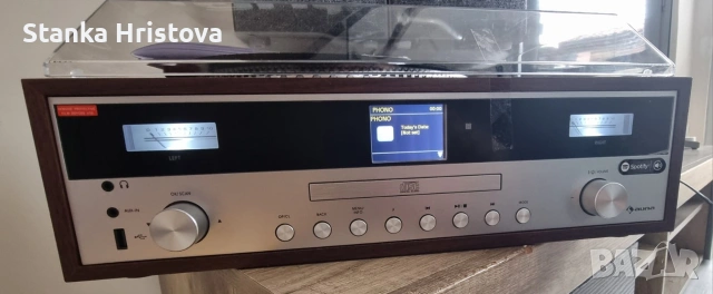 Аудио система Auna с Грамофон., снимка 7 - Аудиосистеми - 53749588