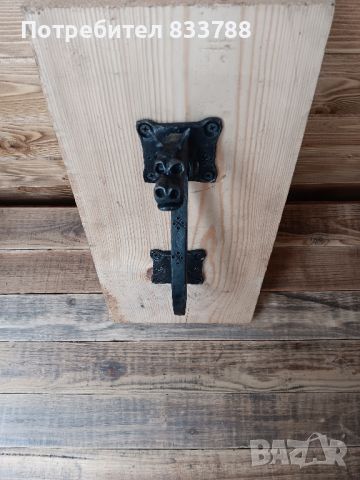 Хлопка за външна врата от ковано желязо