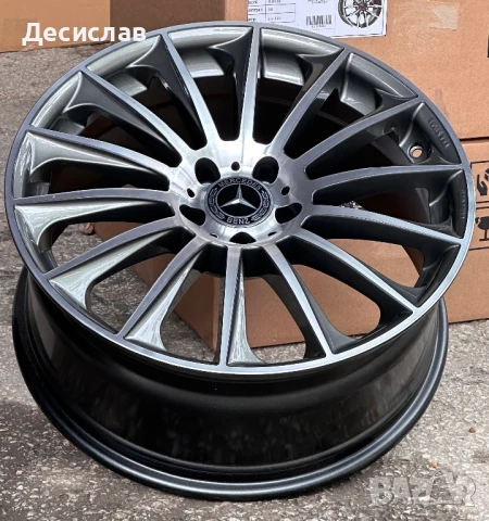 AMG Джанти за Мерцедес Mercedes 19 цола 5х112 чисто нови Спорт Пакет E S CLS, снимка 6 - Гуми и джанти - 50450550