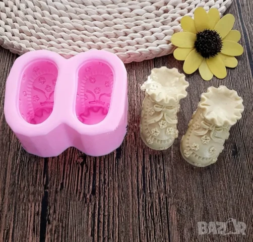 Молд бебешки обувки , снимка 4 - Форми - 50661400