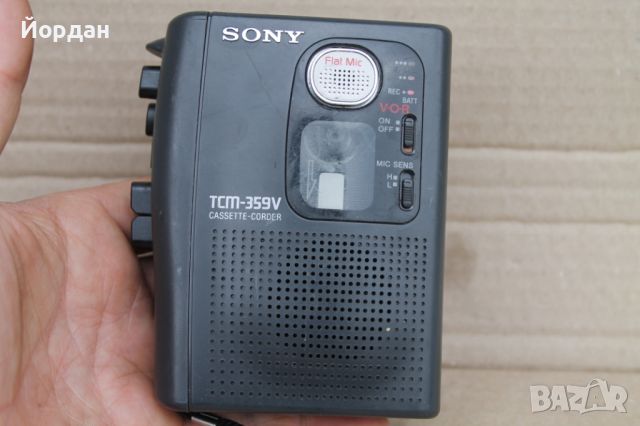 Уокмен ''Sony TCM-359V'', снимка 1 - Радиокасетофони, транзистори - 45527714