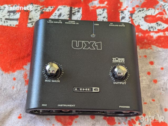 Line 6 POD Studio UX1 USB recording interface. 100лв., снимка 1 - Китари - 46561053