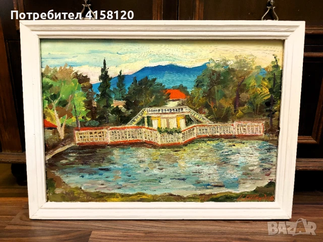 Продавам картини, рисувани на платно с маслени бои. Художник Цветан Пандов