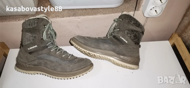 Боти Lowa-Gore-tex  38н.Естествен велур , снимка 8 - Дамски боти - 52821200