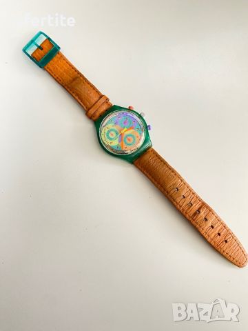 ✅ Swatch 🔝 Rainbow Chronograph, снимка 1 - Мъжки - 46818180