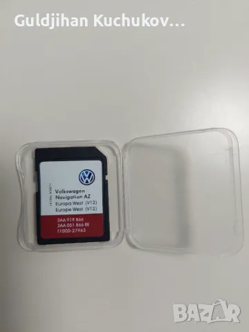 SD card за навигация RNS 315 VW, снимка 1 - Аксесоари и консумативи - 49356939