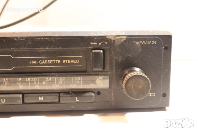 BLAUPUNKT MERAN  24 АВТО РАДИО КАСЕТОФОН, снимка 4 - Аксесоари и консумативи - 54282398