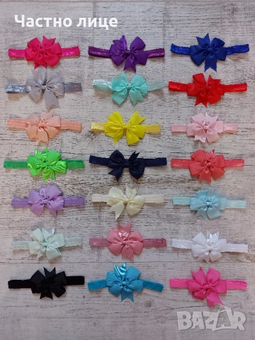 Бебешки ленти за коса , снимка 4 - Други - 22126338