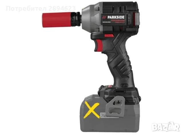 Гайковерт Parkside 600nm PPDSSA A1 PASSK 20-Li C3