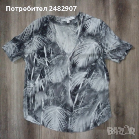 Дамска блуза с къс ръкав