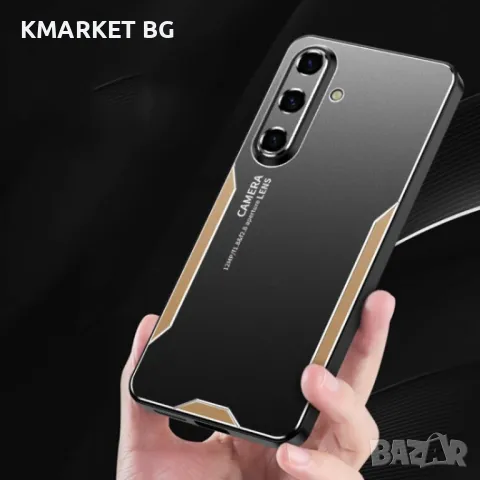 Samsung Galaxy S25 5G TPU Hybrid Metal Удароустойчив Калъф и Протектор, снимка 6 - Калъфи, кейсове - 49077807