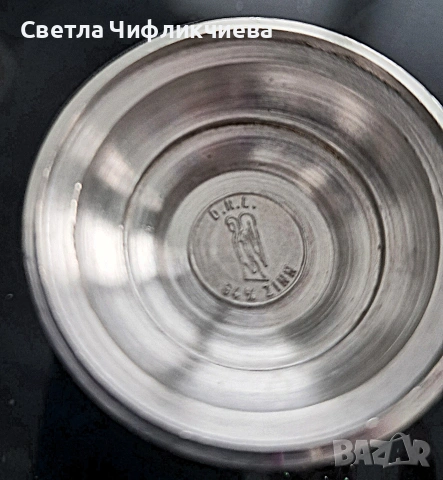 Колекционерски чаши с релефни сцени на исторически мотиви, снимка 10 - Антикварни и старинни предмети - 53401978