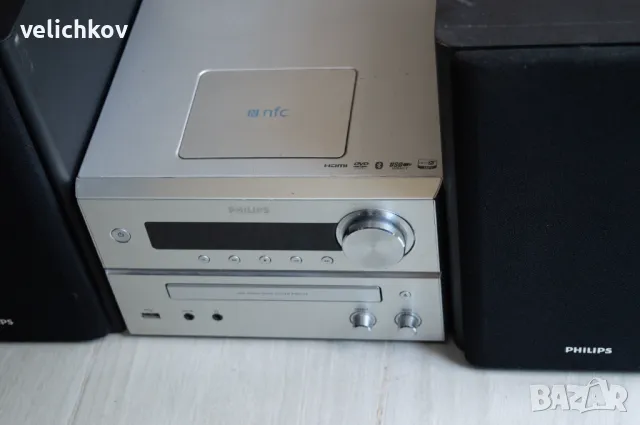 МИКРО МУЗИКАЛНА СИСТЕМА PHILIPS BTD7170/12 DVD MICRO SYSTEM, снимка 3 - Аудиосистеми - 46896117