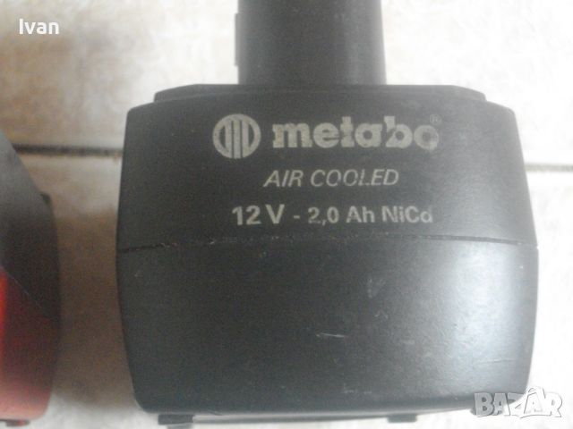 METAB0-12V- 2.0A NiCd-2,2A Li-ion-2,0-2,2A Li-Power Air COOLED-NiCd-Батерия-Метабо, снимка 10 - Други инструменти - 46162965