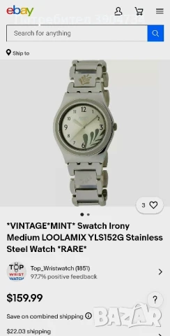 SWATCH IRONY , снимка 3 - Дамски - 50722528