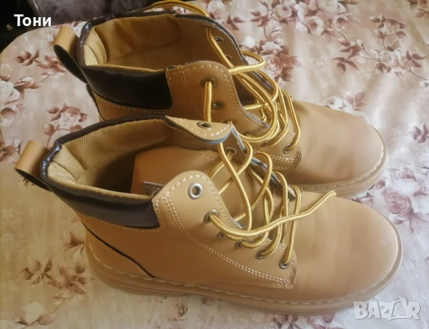 Нови Кожени Мъжки Боти 44, снимка 2 - Мъжки боти - 51007967