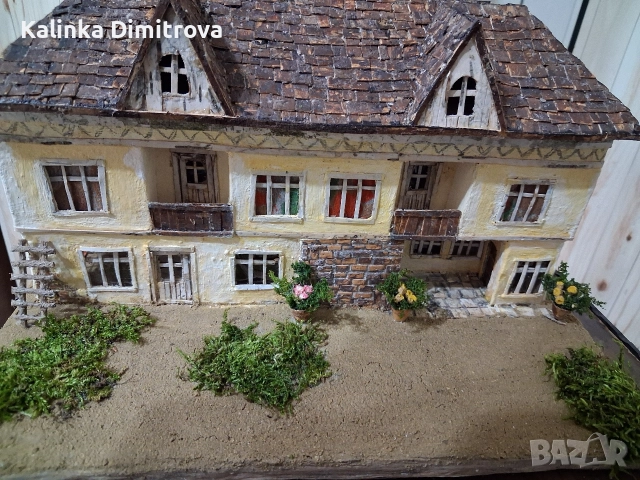 Макети на къщи-ръчна изработка.