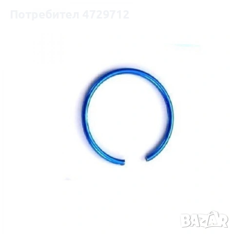 Обица за поставяне на носа имитация на пиърсинг, снимка 14 - Обеци - 53498346