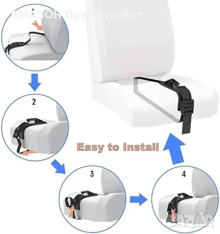 GLKEBY Регулатор за предпазния колан на кола за бременни/предпазва плода/удобен/безопасен, снимка 6 - Аксесоари и консумативи - 49842191