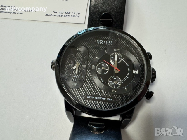 Часовник SO&CO New York , снимка 8 - Мъжки - 51891228