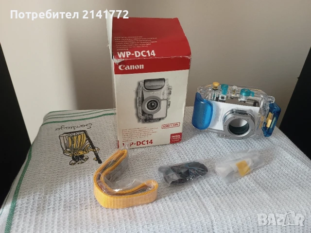 Пoдводен бокс и апарат Canon, снимка 3 - Фотоапарати - 50924168