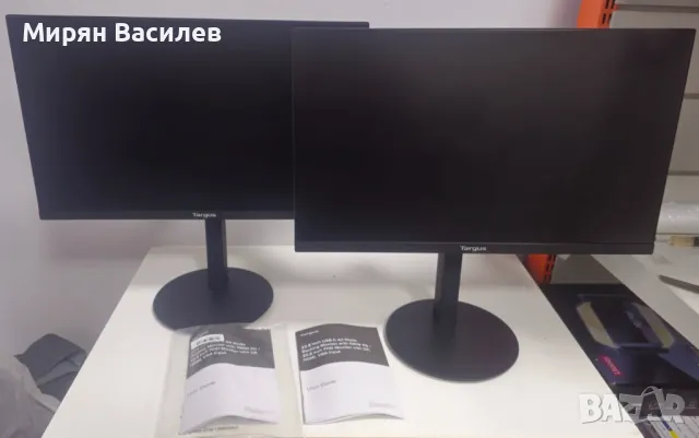 LED Монитор Targus, 24", 16:9, 1920 x 1080, 60hz, черен, снимка 3 - Монитори - 49104615