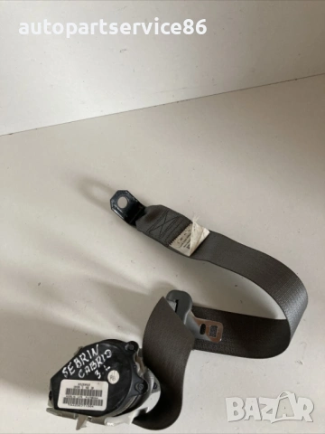Заден ляв колан за безопасност за Chrysler Sebring Convertible (2008) 6151705D5A 