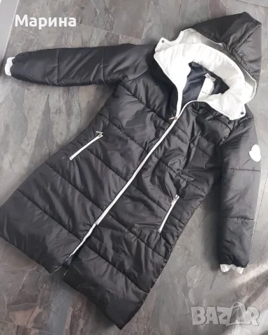 Дълго яке на Moncler, снимка 1 - Якета - 47153916