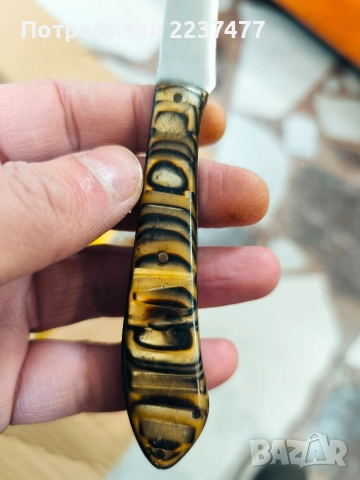 старо ножче Велико Търново , снимка 3 - Ножове - 52997398