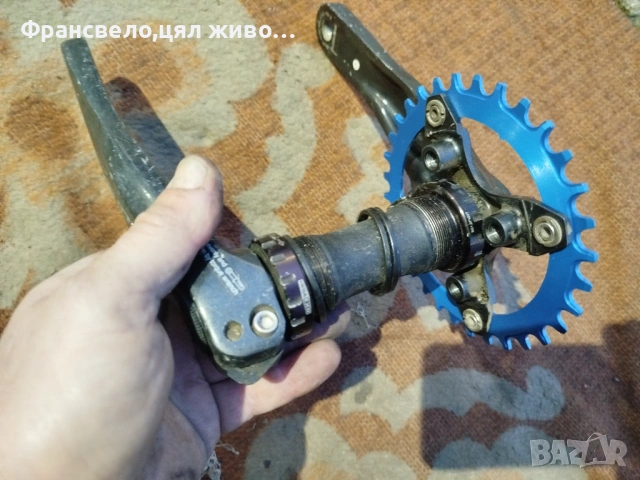 Курбел със средно движение за велосипед колело 32 зъба водеща плоча , снимка 2 - Части за велосипеди - 52116206